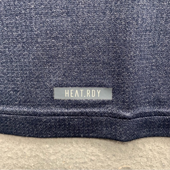 Adidas Heat.Rdy Men’s Size L Polo Golf Shirt Gray Solid Athletic Wear Active - Picture 5 of 13